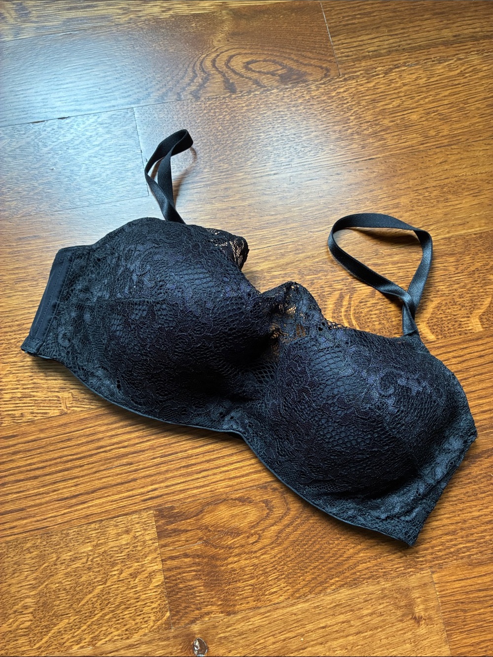 Soma Black Lace Underwire Bra - Women Intimates & Sleepwear